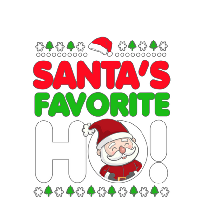 Christmas Secret Santa Gift - Santa's Favourite Ho! Personalised Mug