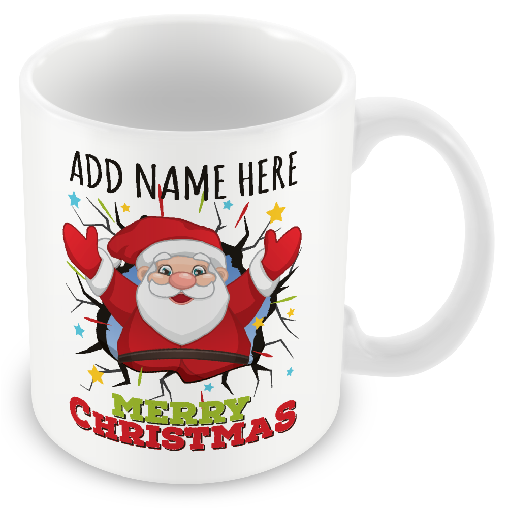 Christmas Secret Santa Gift - Merry Christmas Surprise Santa Mug