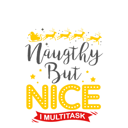 Christmas Secret Santa Gift - Naughty But Nice - Personalised Mug