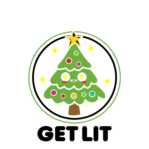 Christmas Secret Santa Gift - Get Lit - Personalised Novelty Mug