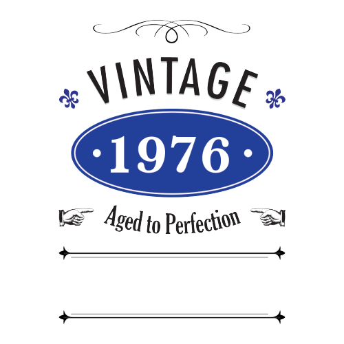 Vintage Year Personalised Gift