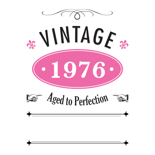 Vintage Year Personalised Gift