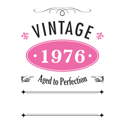 Vintage Year Personalised Gift