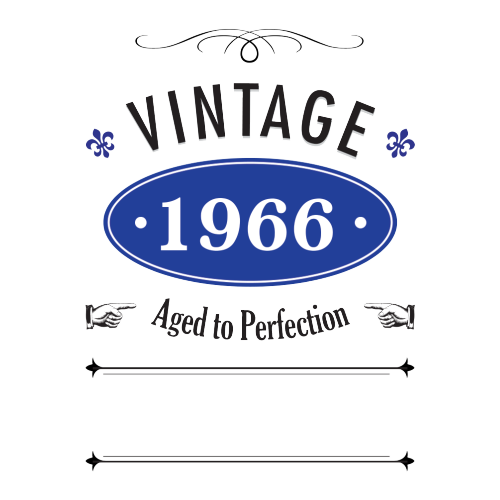 Vintage Year Personalised Gift