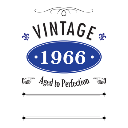 Vintage Year Personalised Gift