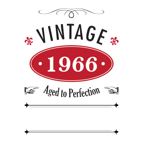 Vintage Year Personalised Gift