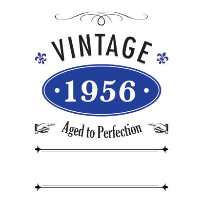 Vintage Year Personalised Gift