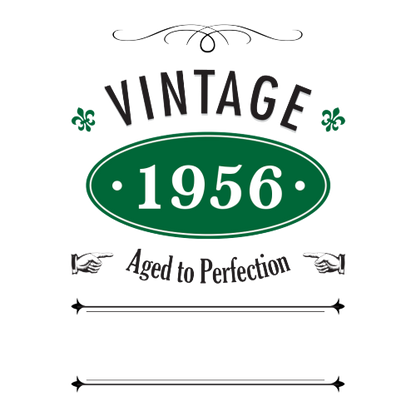 Vintage Year Personalised Gift