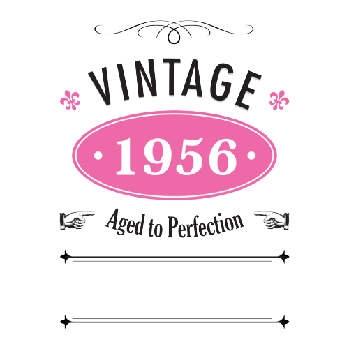Vintage Year Personalised Gift