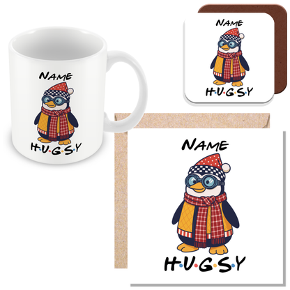 Friends Icons Mugs - Optional Black or Purple Handle, Coaster and Card