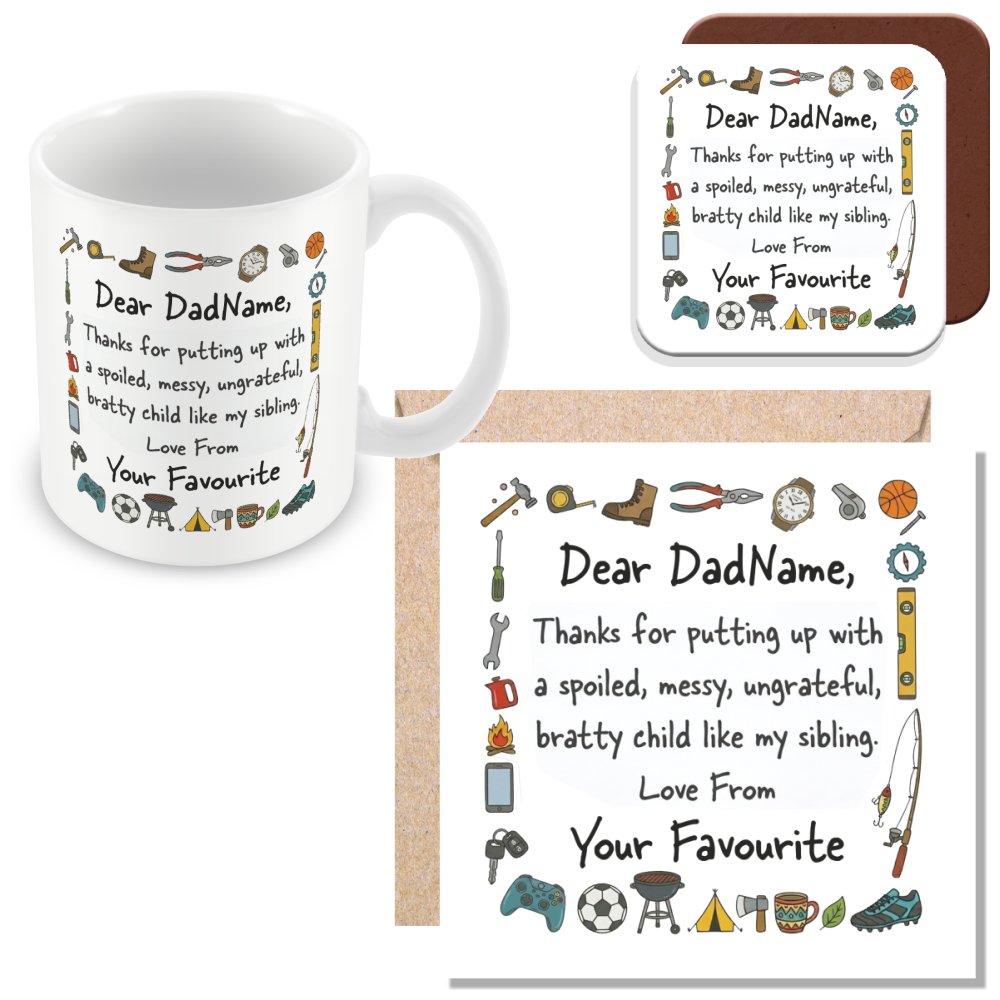 Personalised From Your Favourite Mug for Dads