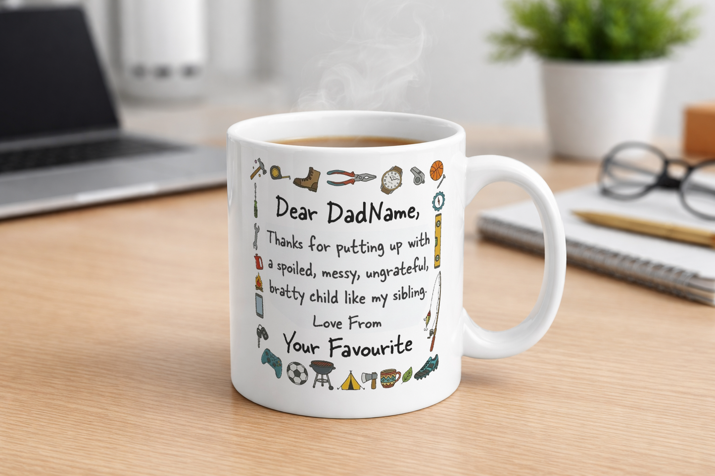 Personalised From Your Favourite Mug for Dads