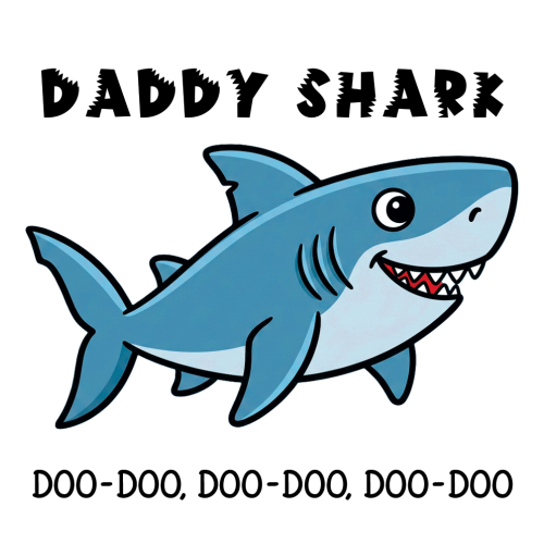 Personalised Daddy Shark Mug for Dads