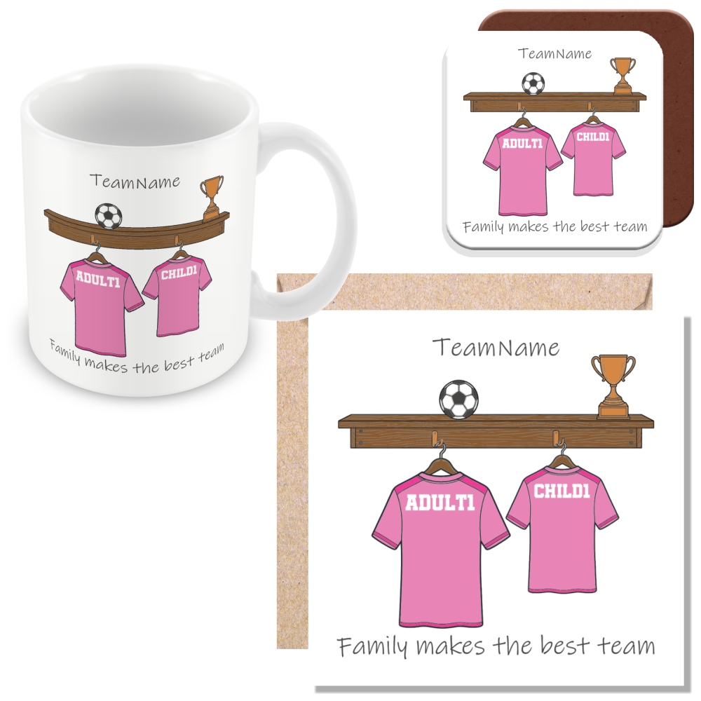 Personalised Daddy's Football Team Mug for Dads