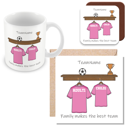 Personalised Daddy's Football Team Mug for Dads