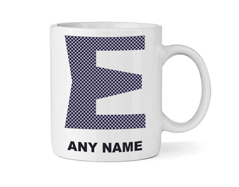Letter E Alphabet Mug - Personalised A-Z Mug