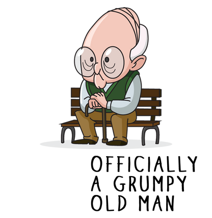 Grumpy Old Man Any Age Birthday Mug Gift