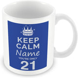 Keep Calm Birthday Mug