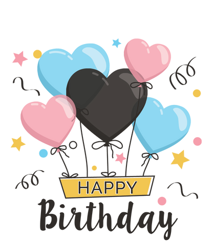 Birthday Balloons Design Gift