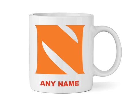 Letter N Alphabet Mug - Personalised A-Z Mug