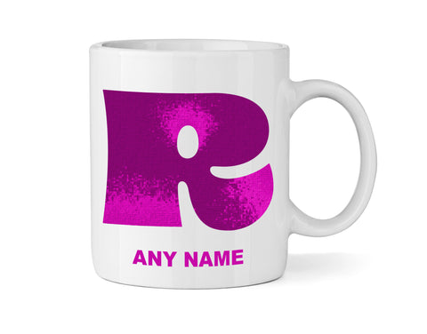 Letter R Alphabet Mug - Personalised A-Z Mug