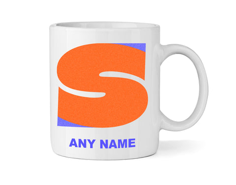 Letter S Alphabet Mug - Personalised A-Z Mug
