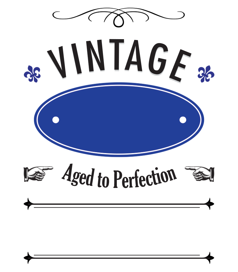 Vintage Year Personalised Gift