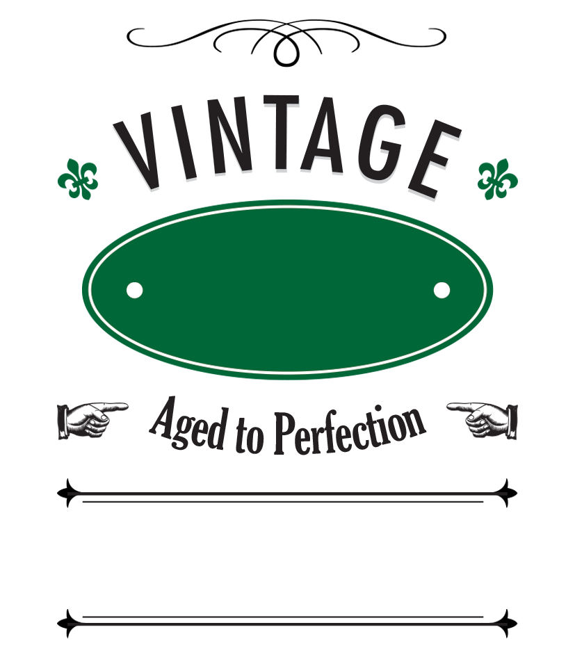 Vintage Year Personalised Gift