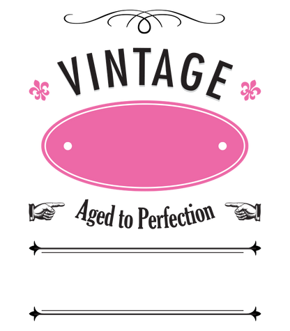 Vintage Year Personalised Gift