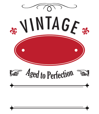 Vintage Year Personalised Gift