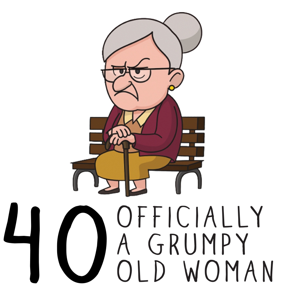 Grumpy Old Woman Any Age Birthday Mug Gift