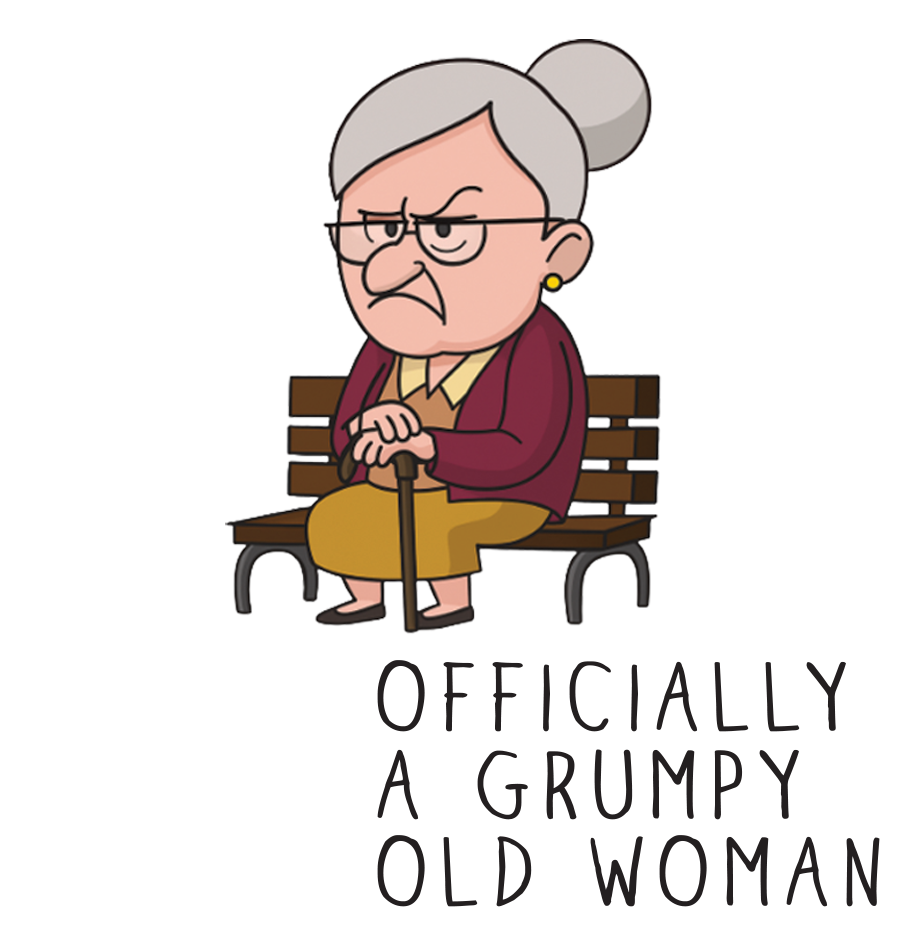 Grumpy Old Woman Any Age Birthday Mug Gift