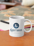 Sagittarius Star Sign Mug - Zodiac Mug (November 22 – December 21)