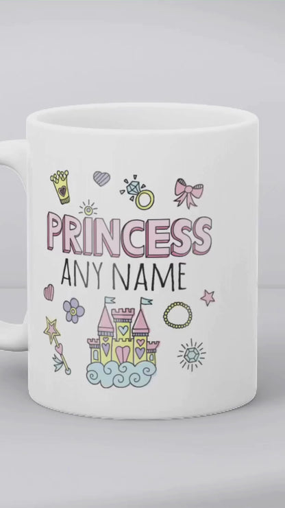 Personalised Princess Gift for Girls and Women