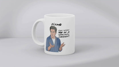 Friends Quote Mugs - Optional Black or Purple Handle, Coaster and Card