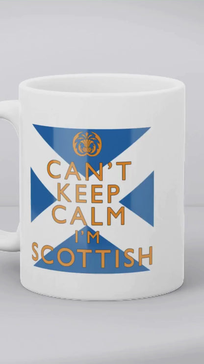 Personalised Keep Calm I’m Scottish, British, Yorkshire, Lancashire
