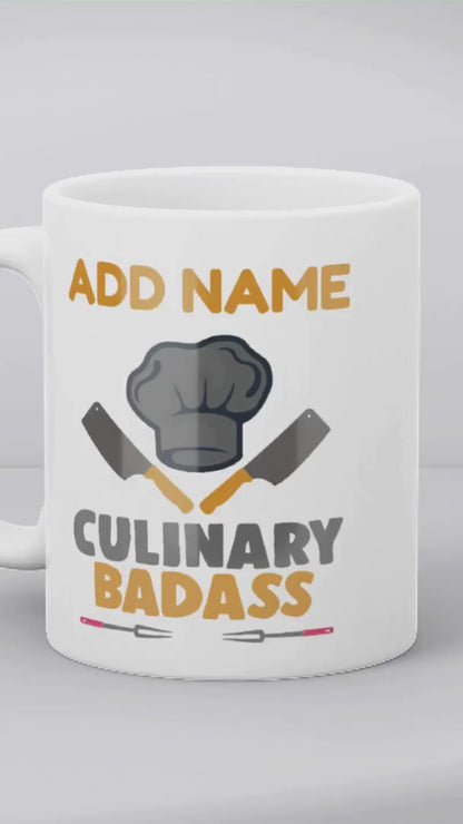 Personalised Chef Gift - Culinary Bad Ass