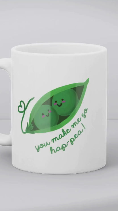 Two Peas in a Pod Gift - You Make me so Hap-pea