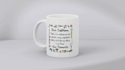 Personalised From Your Favourite Mug for Dads