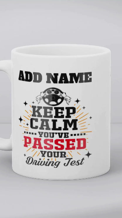 Personalised New Driver Gift – “Keep Calm I’m a New Driver”