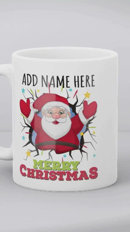 Christmas Secret Santa Gift - Merry Christmas Surprise Santa Mug