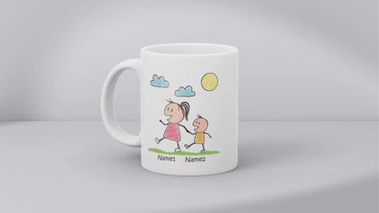 Personalised Mummy & Children Gift –  Perfect for Mother’s Day