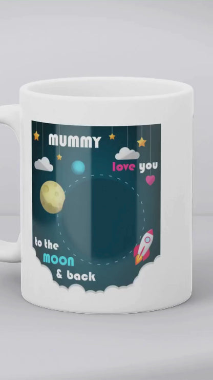 Personalised Photo Gift – “Love You to The Moon”