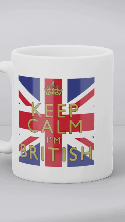 Personalised Keep Calm I’m Scottish, British, Yorkshire, Lancashire