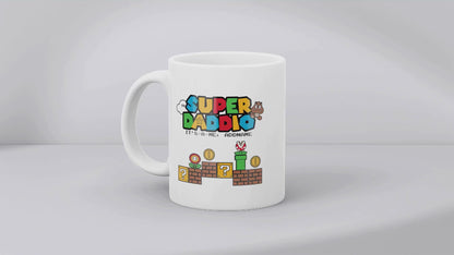 Personalised Super Daddio Mug for Dads