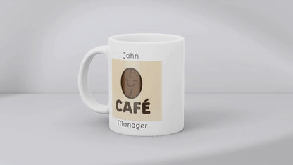Personalised Mug Any Text or Photo Printed Design Brand Logo Mug