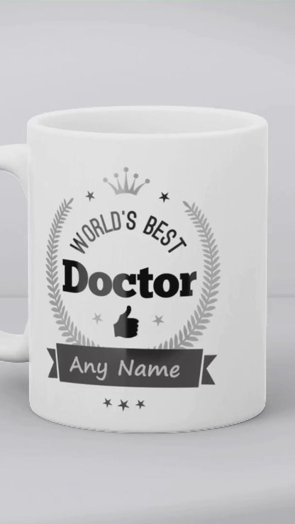 Worlds Best Colleague Gift - Personalise with Name and Job