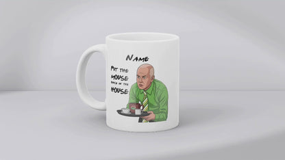 Friends Quote Mugs - Optional Black or Purple Handle, Coaster and Card