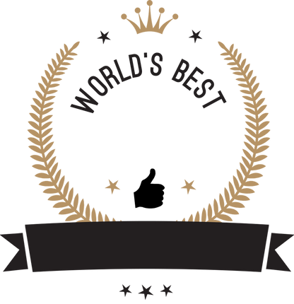 Worlds Best Colleague Gift - Personalise with Name and Job