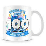 100th World's Best Birthday Mug